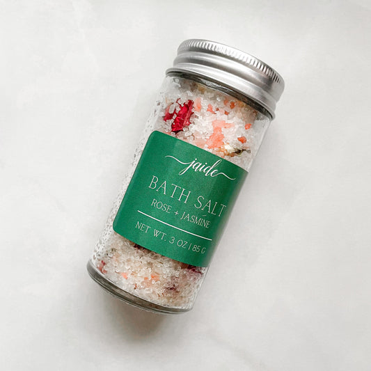 Rose + Jasmine | Bath Salt Mini